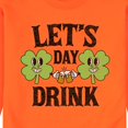 thumbnail image 3 of Instant Message - Lets Day Drink - Men's Crew Neck Fleece Pullover, 3 of 7