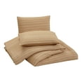 thumbnail image 4 of Better Homes & Gardens Crafted Woven 3-Piece Comforter Set, Dark Camel, Full Queen, All Ages, 4 of 9