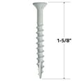 thumbnail image 4 of Grip-Rite PrimeGuard Plus #8 x 1-5/8 in. White Wood to Wood Deck Screw 67CT, 4 of 8