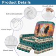thumbnail image 5 of HELLHERO Ethnic Horse Aztec Print Recliner Chair Covers for Single Seat, Washable Soft Recliner Chair Slipcover for Home Living Room Single Sofa Chair, 5 of 8