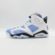 thumbnail image 2 of Ni - ke CT8529-410 Ni - ke Air Jordan 6 UNC University Blue White College Navy (Men's), 2 of 5