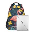 thumbnail image 7 of FORMRS Kids School Backpack Elementary Student Unisex Travel Bookbag with Reflective Stripes, Pink Floral Flamingo, 7 of 7