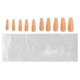 thumbnail image 2 of 10 pcs pure colors full coverage false nails women girls elegant fashionable fake nail tip manicure tools N5354-02, 2 of 5