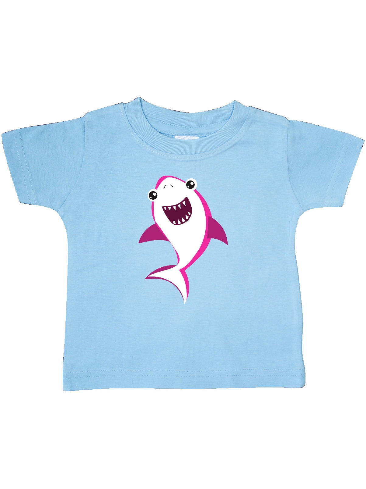 Cute Shark, Little Shark, Pink Shark Baby TShirt