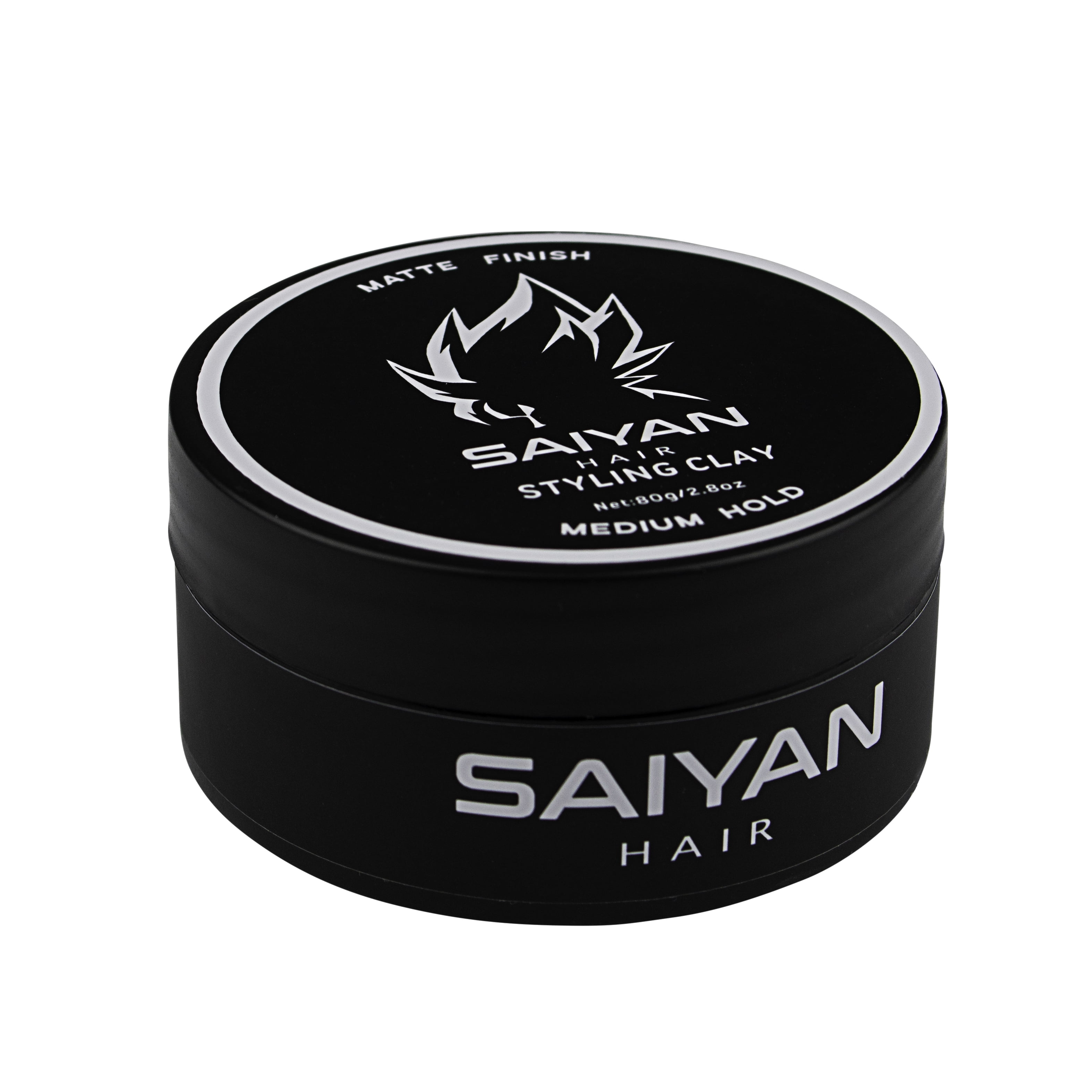 Saiyan Hair Styling Clay for Men Matte Finish Natural Medium Hold