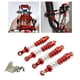 thumbnail image 2 of Amortiguador Sunnimix 4 PCS para MN D90 D91 99S WPL C14 C24 1:12 RC Car Rojo amortiguador, 2 of 7