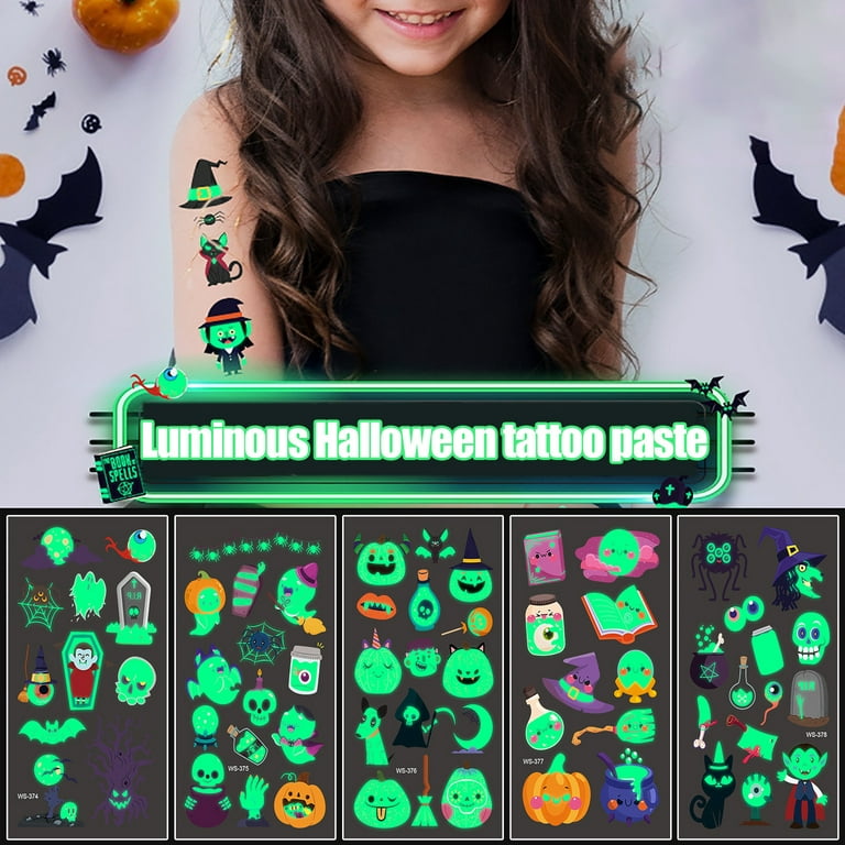 HSMQHJWE Stencil Paper for Tattooing Freehand Luminous Tattoo Stickers  Children Face Funny Face Stickers Arm Stickers Fluorescent Waterproof 10PC  Hustle Butter Deluxe 5oz 