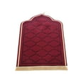 thumbnail image 4 of AMLESO Prayer Mat Floor Carpet Irregular Worship Mat for Office Outdoor Living Room Red Red Large, 4 of 8
