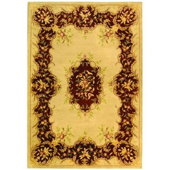 Safavieh BRG166C-210 Bergama Runner Rug- Ivory-Rust 2 -3 Inch X 10