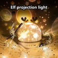 thumbnail image 2 of Night Lamp Projector Starry Sky Night Light Toys With 360° Rotation Timer 10 Remote Light Modes Birthday Christmas Gifts For Kids Pink-Cute Rabbit Remote contr, 2 of 5