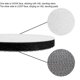thumbnail image 5 of Almohadilla de interfaz de esponja suave de 2 piezas de 5 pulgadas (125 mm) de 8 orificios compatible con superficies irregulares, 5 of 5