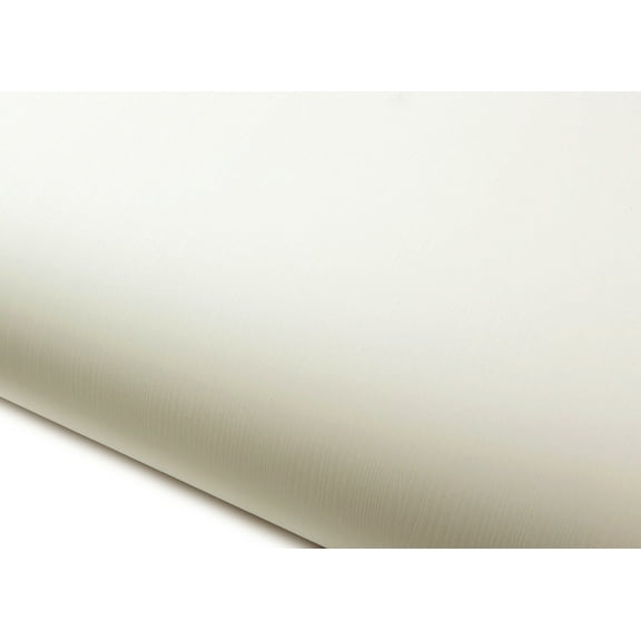 ROSEROSA Peel and Stick PVC Faux Wood Self-Adhesive Wallpaper Covering Counter Top Shelf Liner Solid Ivory 2.00 Feet(W) X 6.56 Feet(L)