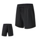 thumbnail image 1 of Puntoco Shorts Hombre Casuales Playa Liso Moda,Pantalones Cortos Deportivos Para Hombre Con Bolsillos De Secado Rápido Baloncesto Correr Ciclismo,Promoción, Alto Y Grande, 1 of 4