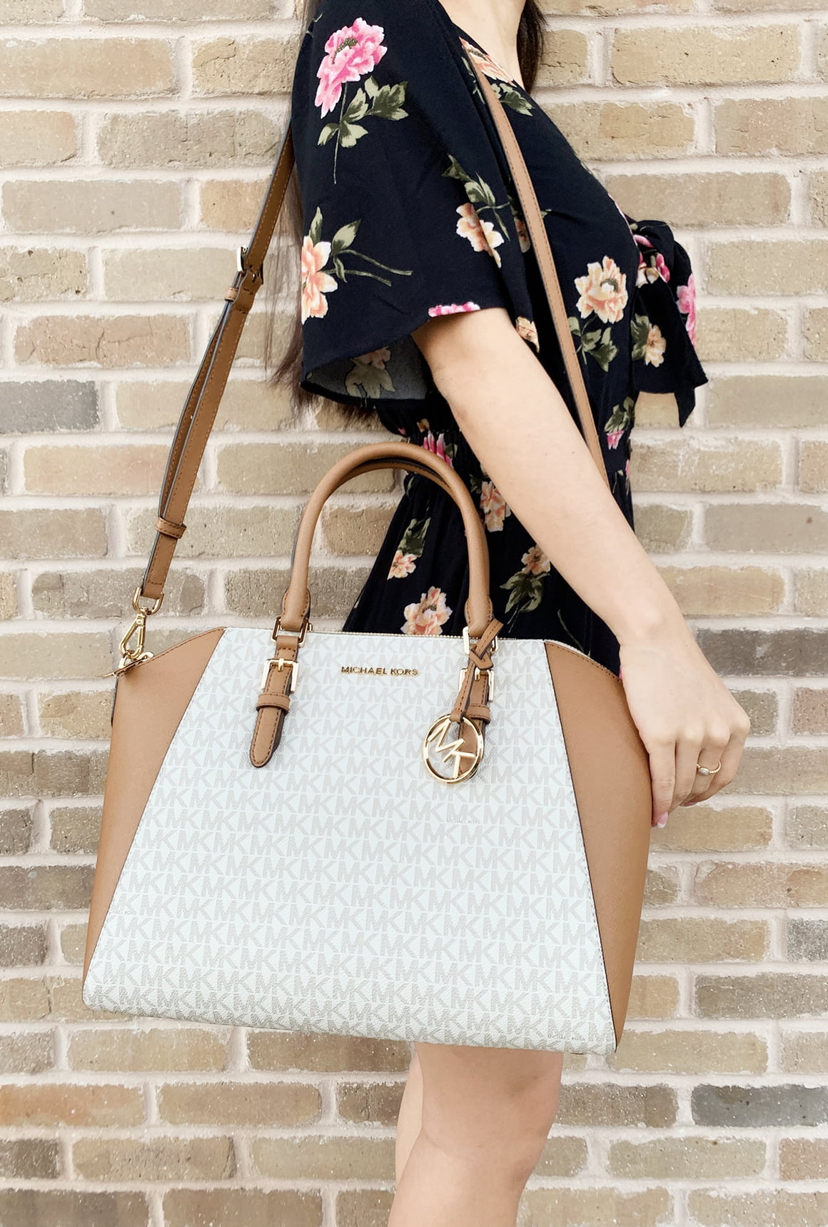 mk ciara large satchel