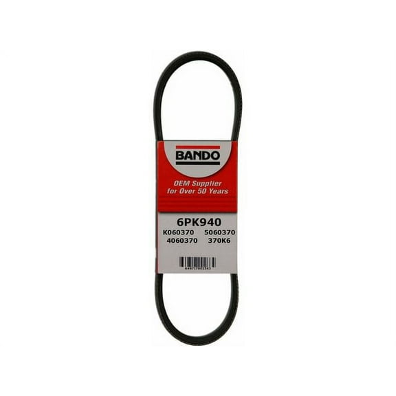 Alternator Accessory Drive Belt - Compatible with 1994 - 2002 Honda Accord 1995 1996 1997 1998 1999 2000 2001