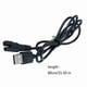 thumbnail image 3 of Replacement USB Charging Cable for Handheld Pool Vacuum Cleaner Adapter 80CM Power Cord, 3 of 5