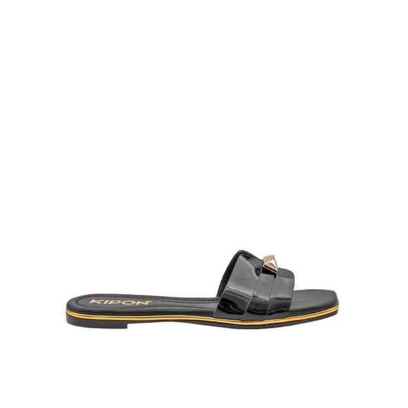 Sandalias Mujer Kipon Flat Casual negro 23