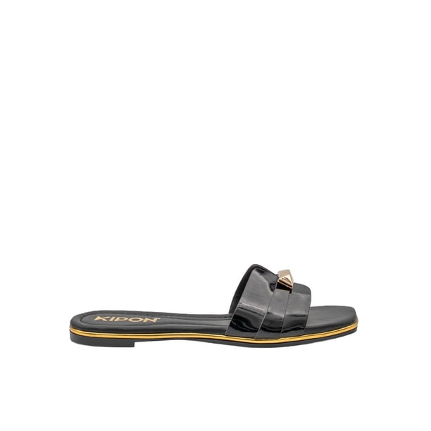 Sandalias Mujer Kipon Flat Casual negro 23