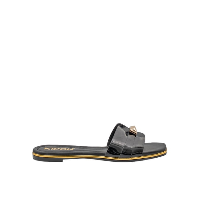 Sandalias Mujer Kipon Flat Casual negro 23