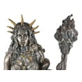 thumbnail image 3 of Greek Goddess Underworld And Crossroads Hecate Holding Fire Skull Staff Statue, 3 of 7
