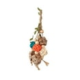 thumbnail image 1 of Juguetes para masticar, hámster, conejo, juguete para masticar, juguetes para loros, juguete para morder y moler dientes para cacatúas Bola de Takraw, 1 of 8