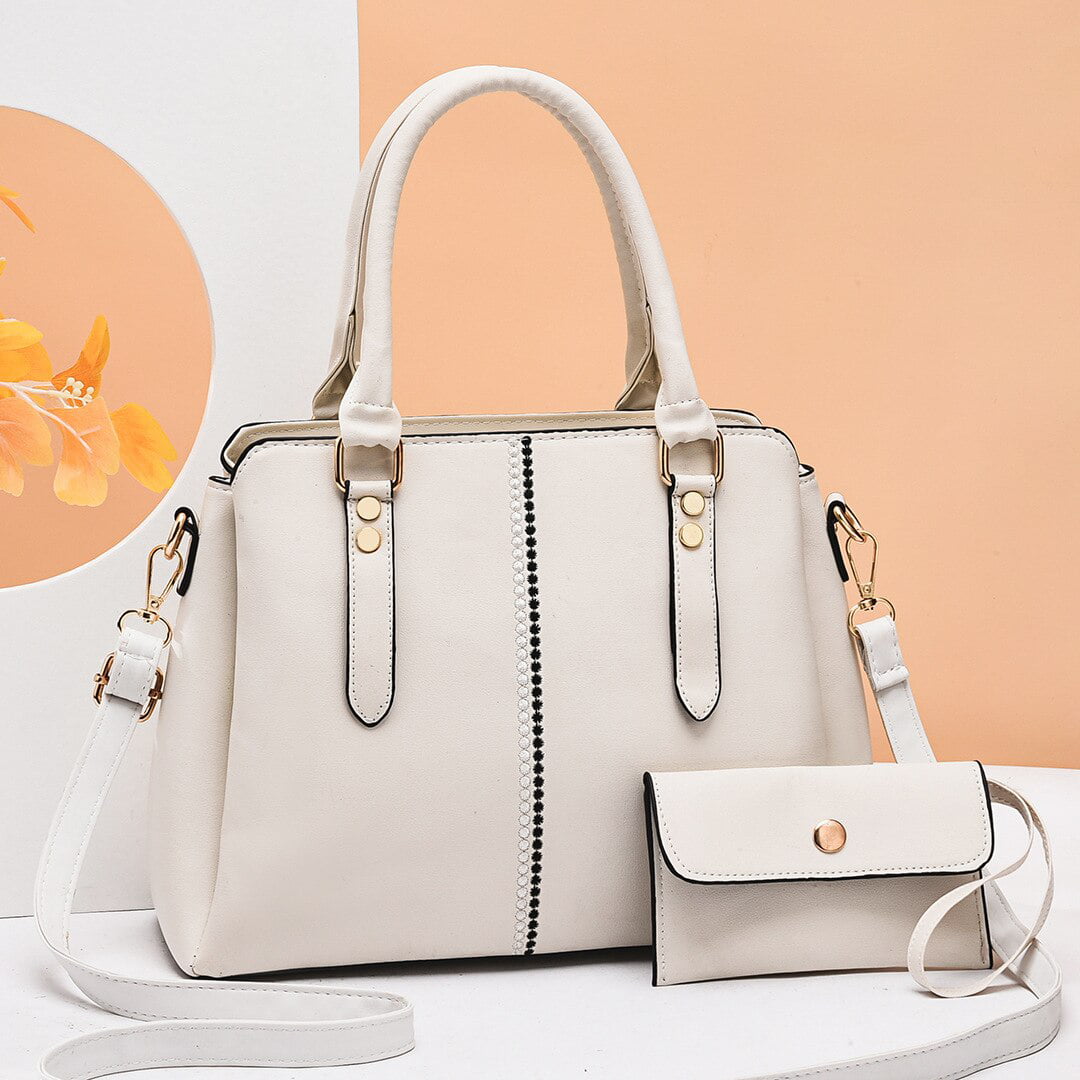 Women's Bag With Small Purse Handbag Large-capacity Women's Bag 2022 New  Fashion Soft-sided One-shoulder Messenger Middle-aged - Top-handle Bags -  AliExpress