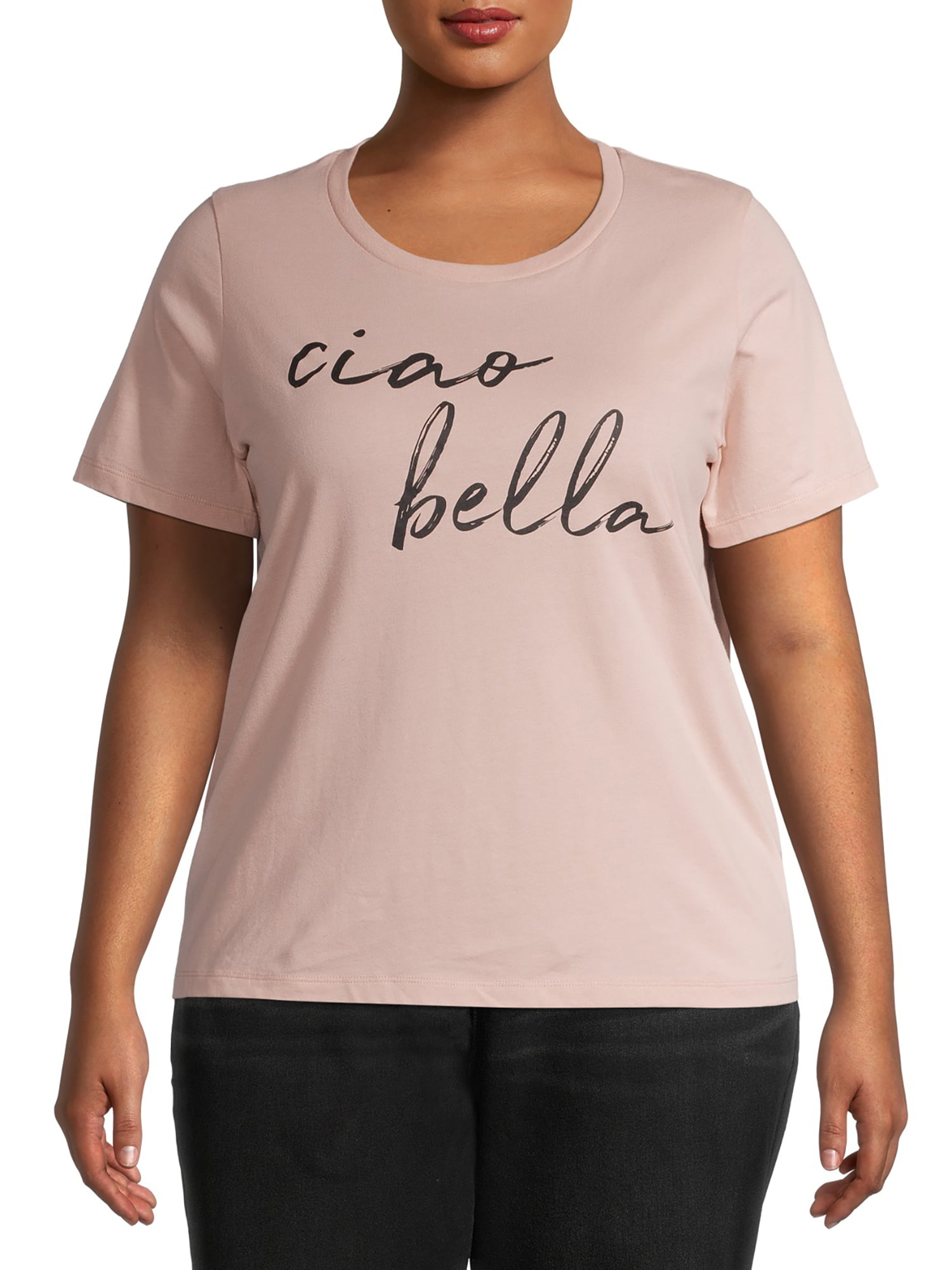 hvis du kan Slægtsforskning tilbehør Champion Women's Plus Size Logo Graphic Short Sleeve V-Neck T-Shirt -  Walmart.com