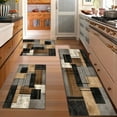 thumbnail image 2 of Kitchen Rugs Sets of 3 Non Slip Washable Kitchen Mats for Floor, Waterproof Kitchen Runner Rug, Floor Mat Carpet for Entryway, Laundry, Sink, Hallway, Bathroom, 2 of 12