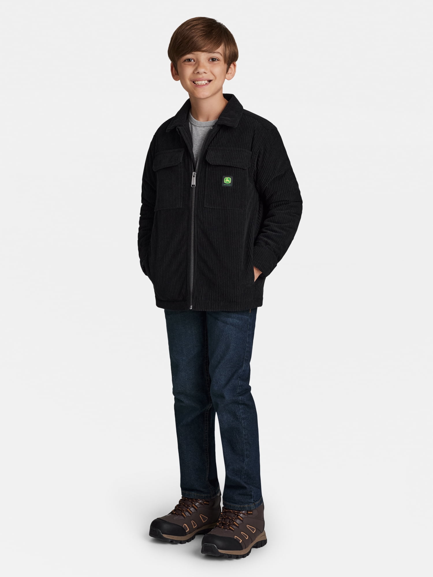 John Deere Boy's Corduroy Tractor Jacket, Sizes 4 - 16