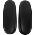 thumbnail image 2 of 2pcs Silla de oficina Apoyabrazos Universal PU Cuero Reemplazo Silla Almohadillas (Negro), 2 of 7