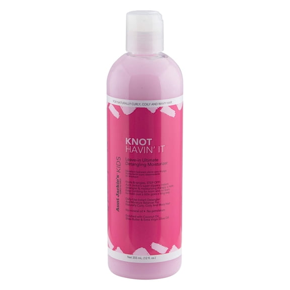 Aunt Jackie's Girls Knot Havin' It! Leave-In Ultimate Detangling Moisturizer, 12 oz