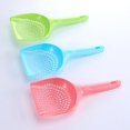 thumbnail image 4 of 3PCS Random Color PP Pet Kitten Litter Sands Shovel Scoop Larger Size Cleaning Pick Up Tool Pets Supplies, 4 of 8