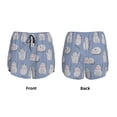 thumbnail image 5 of Fotbe Cute Fat Cat Womens High Waist Running Shorts Athletic Workout Quick Dry Shorts for Women with Pockets Gym Yoga Summer Shorts-XX-Large, 5 of 9