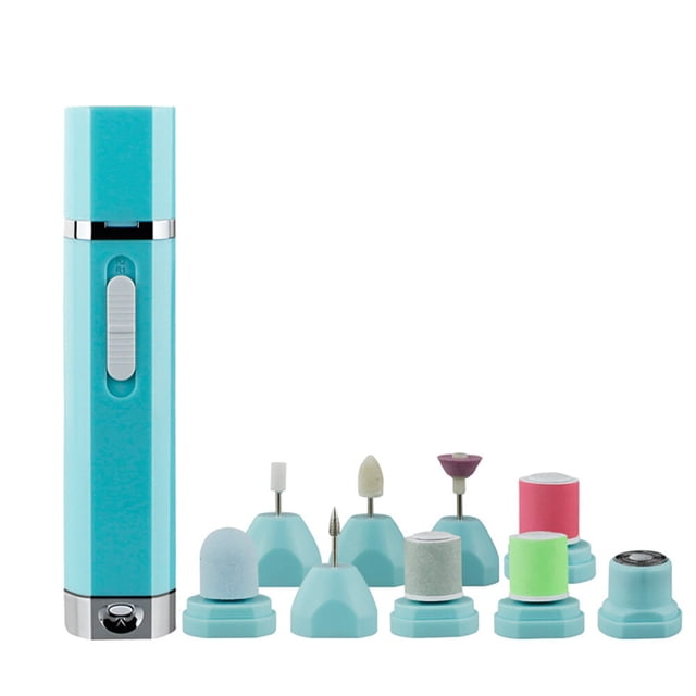 Portable Nail Art Tool Set 9 In 1 Multifunctional Electric Nail Machine Nail Art Supplies