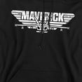 thumbnail image 2 of Top Gun Maverick Logo Adult Pull-Over Hoodie, Black, 5X-Large, 2 of 4