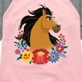 thumbnail image 3 of Spirit Riding Free - Floral Spirit - Toddler And Youth Girls Raglan Graphic T-Shirt, 3 of 4