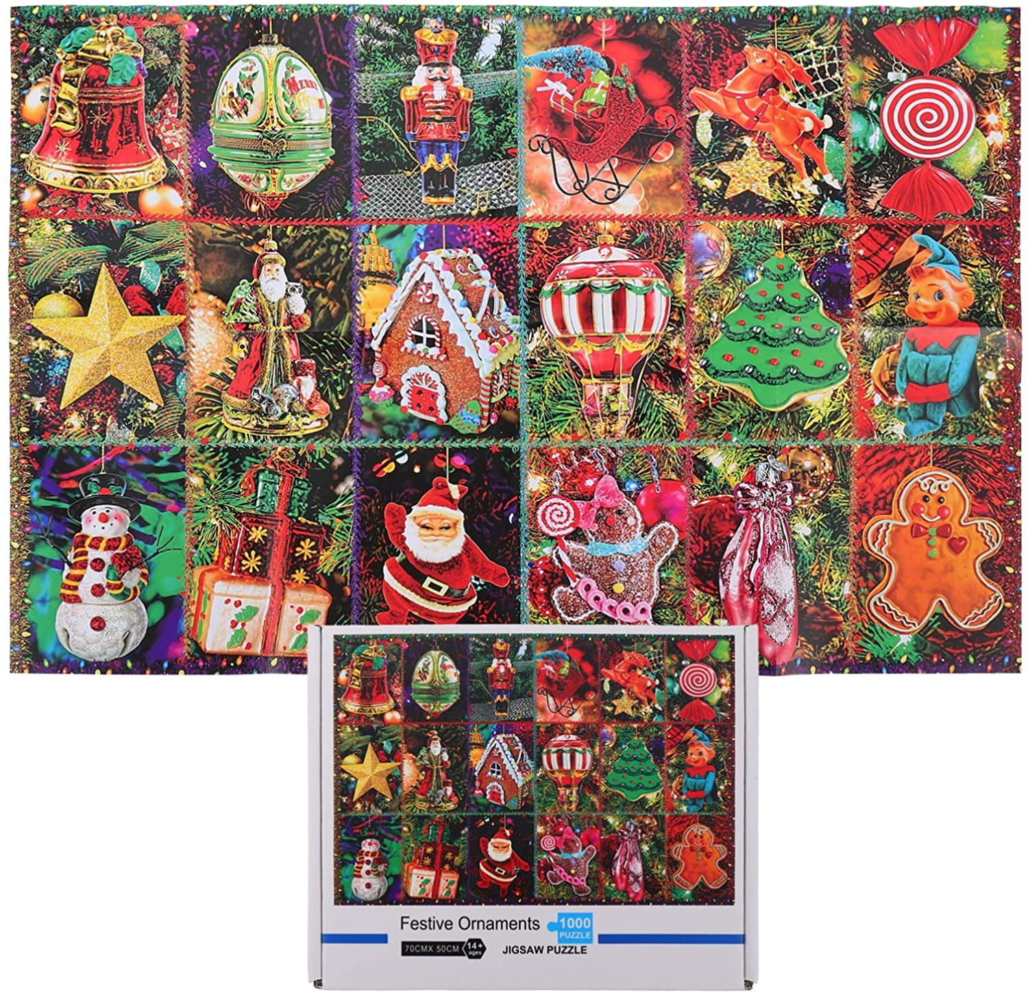 Sale 6 Patterns 1000 Pieces Jigsaw For Kids Adults Puzzles Toys & Games 