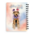 thumbnail image 2 of 4th of July Airedale Terrier Celebrates Independence Day Spiral Bound Journal Dale Waterside Dog Lover 5x7in Spiral Notebook - 12010, 2 of 5