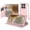 Rose Gold, variant on For Motorola Razr Fold 2026 Wallet ID Card Holder Case Cover - Black