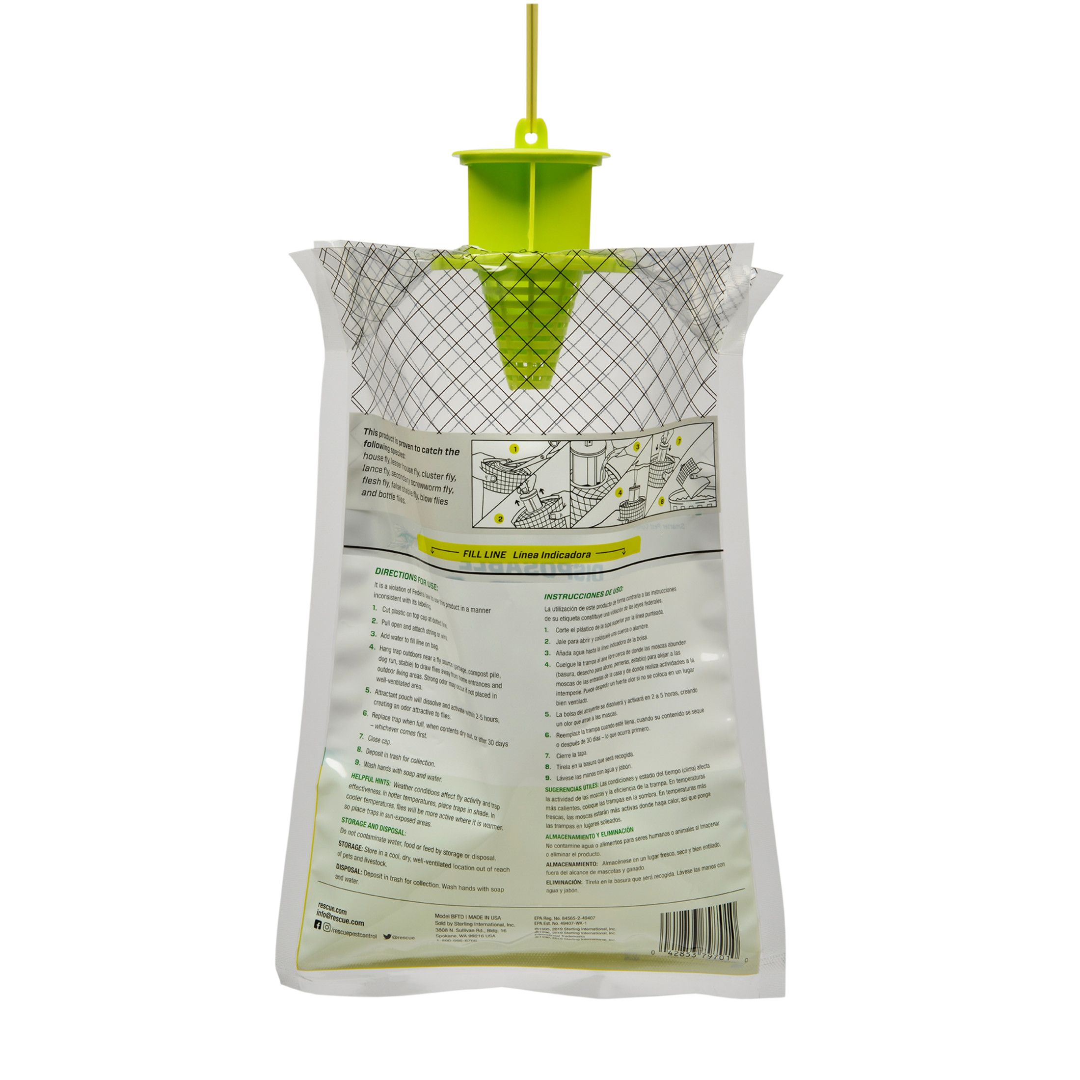 Rescue! Big Bag Disposable Fly Trap photo 2
