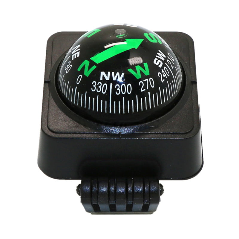 Enrilior Adjustable Dash Mount Compass Navigation Hiking Direction Pointing Guide Ball Car Truck Outdoor 