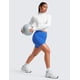 thumbnail image 3 of Shorts CRZ YOGA Butterluxe tiro alto con bolsillos 5" azul talla L, 3 of 5