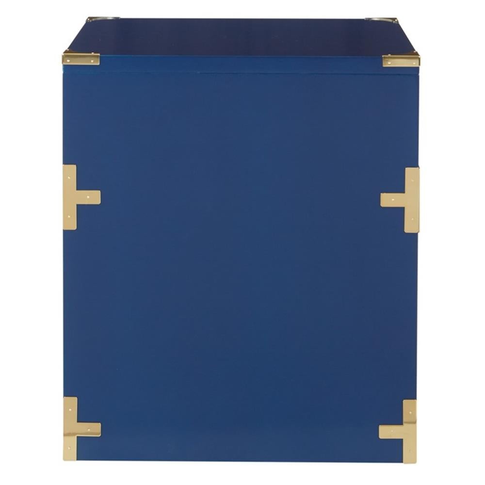 Pemberley Row Solid and Manufactured Wood Lapis Blue File Cabinet Rectangular Fully Assembled