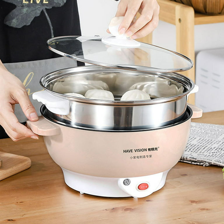 220v Electric Automatic Stir Frying Pot Non-stick Multifunction