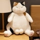 thumbnail image 1 of peluche gato juguetes de peluche lindo gato muñeca hermoso animal almohada dulce caricatura chat para niñas sofá cojín decoración , color 35cm Marrón 35cm Hugo juguetes de peluche, 1 of 10