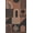 Brown, Pattern 1, variant on Design&I 8'x10' Washable Area Rug Black Terracotta Geometric Art Modern Abstract with Bold Shapes for Living Room, Family Extra Large Skid-Resistant Low Profile