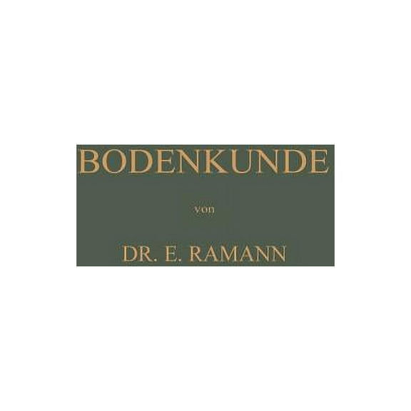 Bodenkunde, (Paperback)