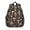 Mushroom and Frog, variant on Mushroom and Fern Black Pattern Backpack for School, Cute School Bag with Adjustable Shoulder Straps and Padded Back, 15"x11.42"x5.5"