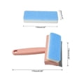 thumbnail image 2 of Uxcell Shower Squeegee Cleaning Kit with Sponge & 2 Extra Replacement Head Pink Handle, 2 of 5