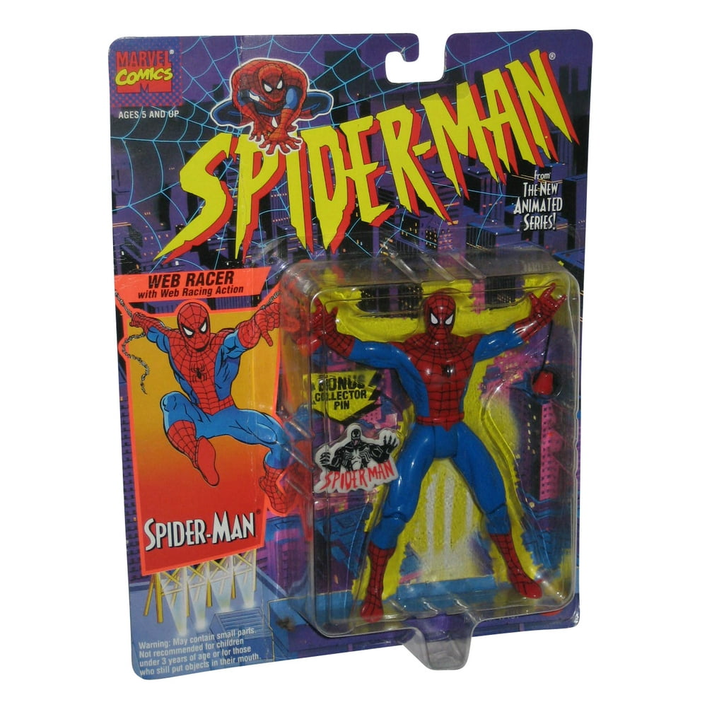 Marvel SpiderMan Animated Series  Racer (1994) Toy Biz Action